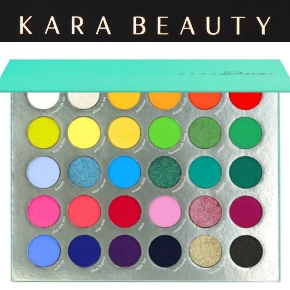 Kara Beauty Pro 10 Havana Club 30-Shades Multi-Finish  Creative‎ Beauty Palette